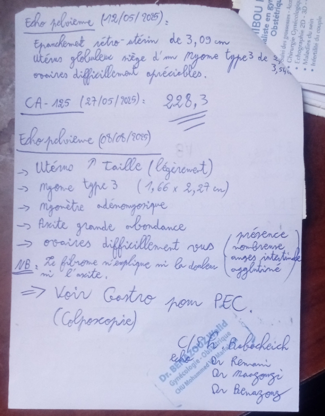 Aide pour une evacuation hospitalière Gnande Christine - Image 11