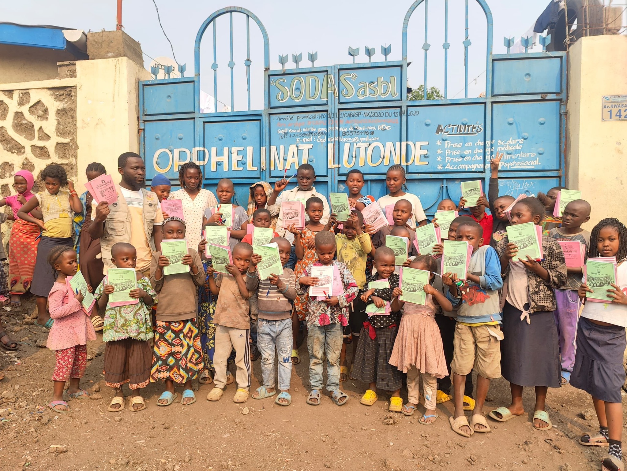 Soutien à SODAS asbl : Redonner espoir aux enfants et familles vulnérables à Goma