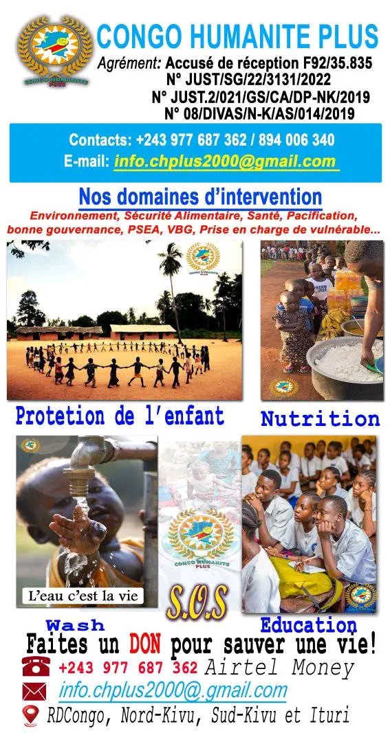 Renforcement de l'accès à une éducation résiliente et inclusive à Nyiragongo.