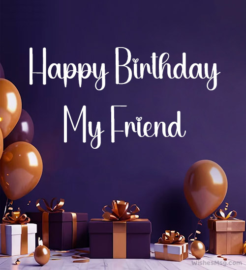 Birthday surprise for my BEST friend