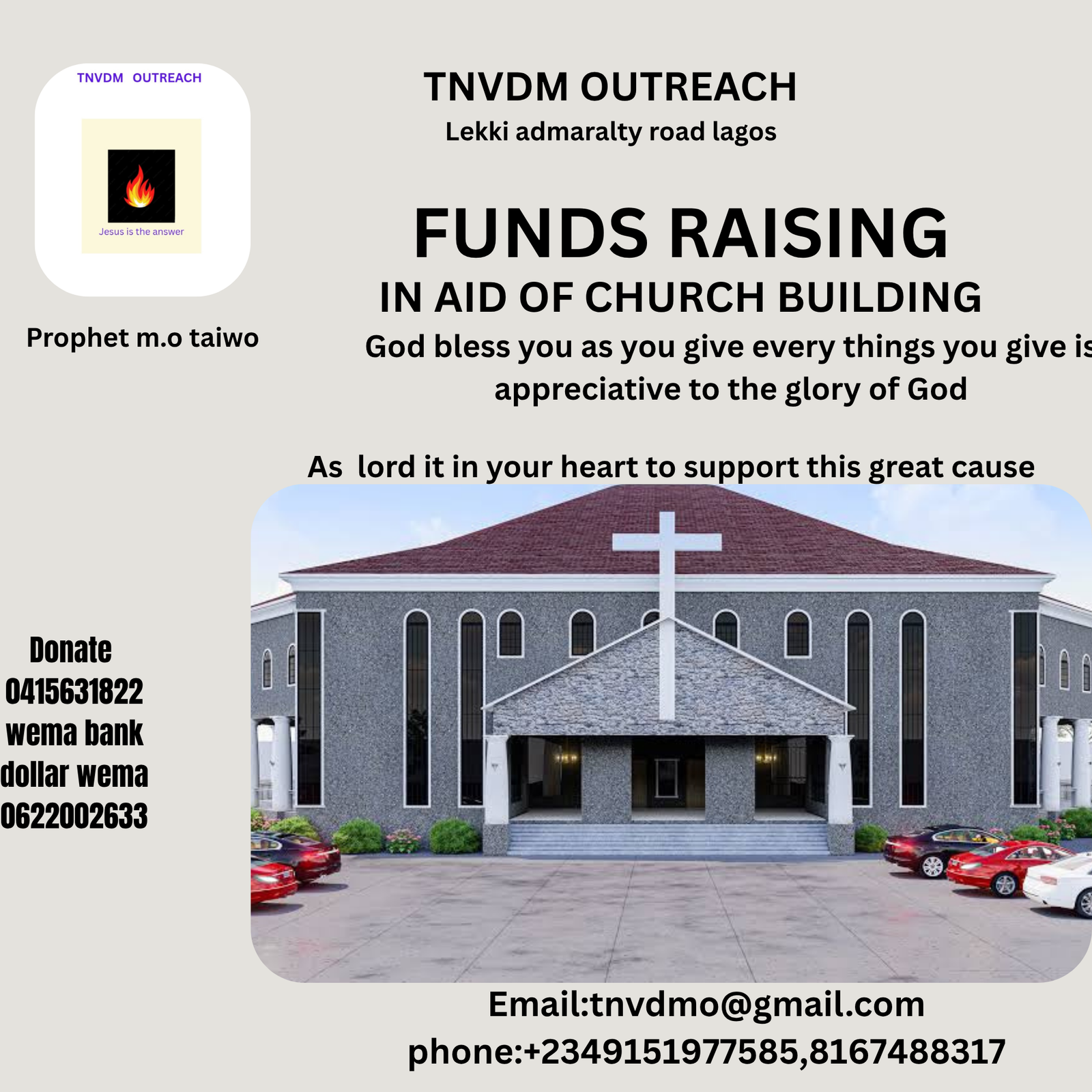 Church fundraism