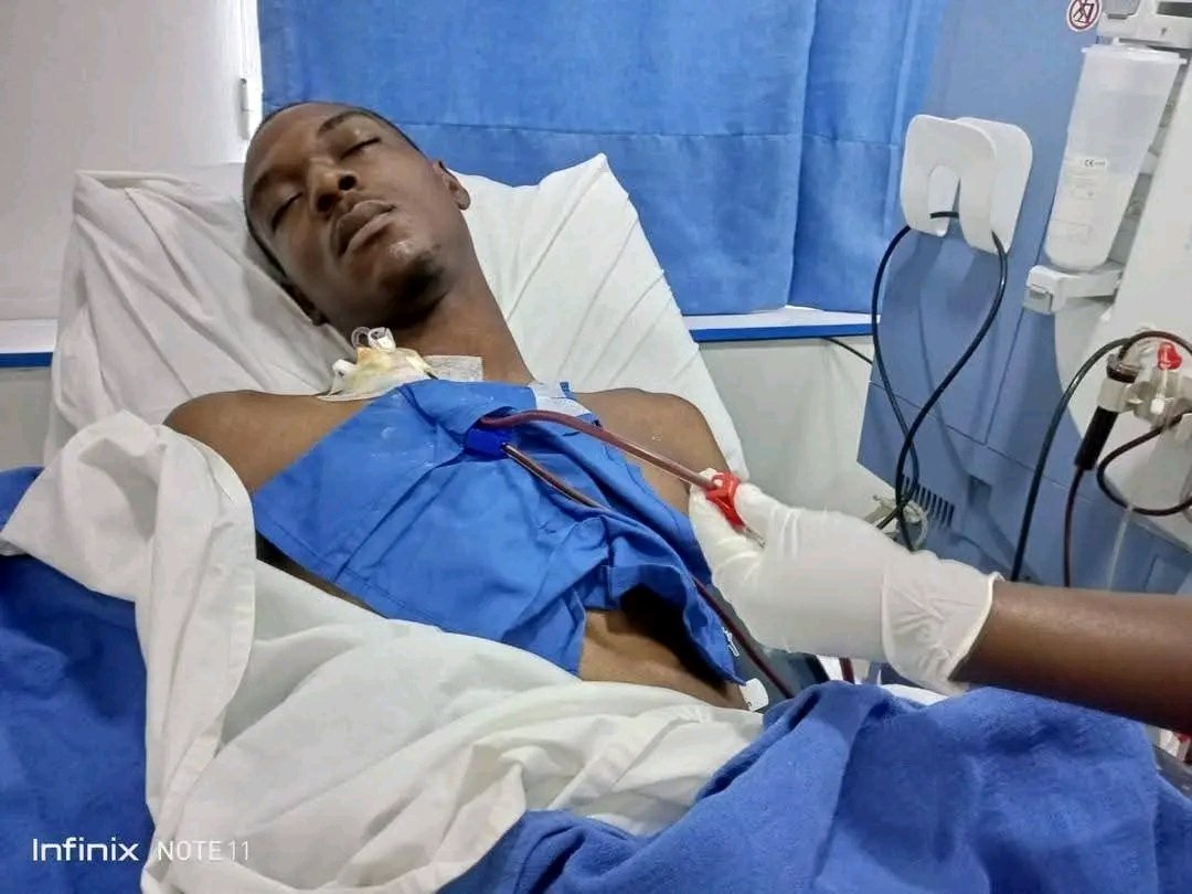 Aide pour les frais médicaux de Barnabé Kalala Carlos. Votre soutien est vital pour lui sauver la vie.