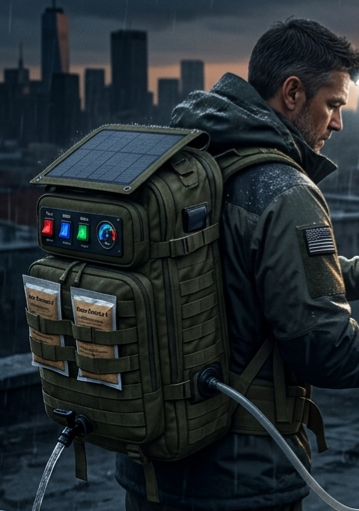 Hitsunatu: La Mochila de Supervivencia Inteligente y Autosustentable.