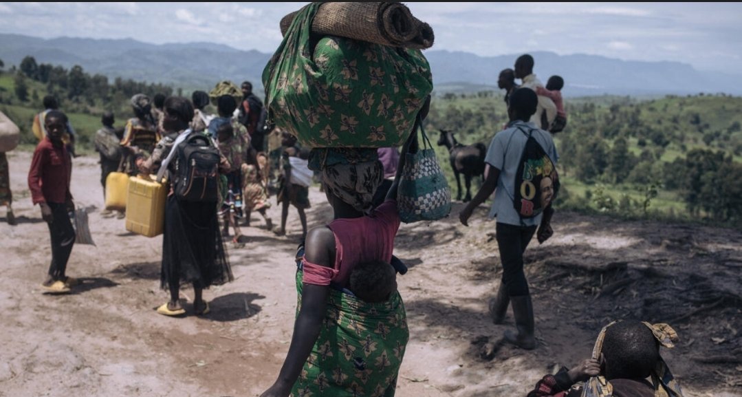 Assistante aux personnes en fuite de la guerre à lest de la RDC