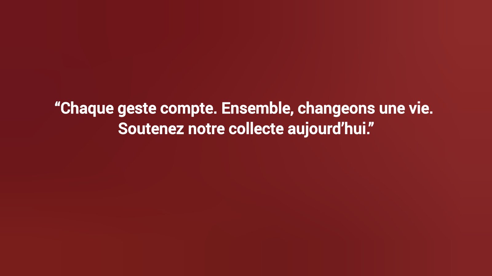 Collecte de vivres pour des enfants vulnérables