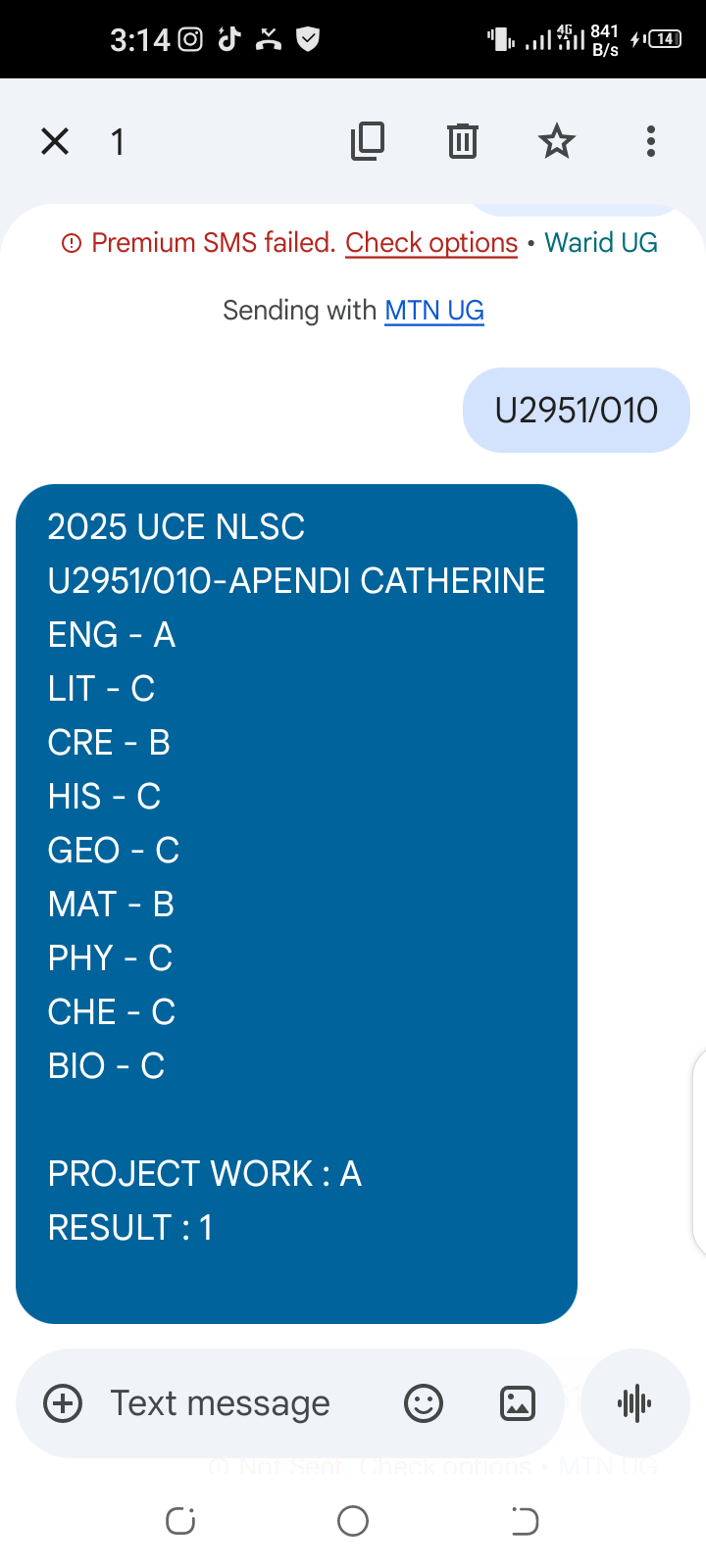 Help Catherine with her school expenses and tuition for her better future.