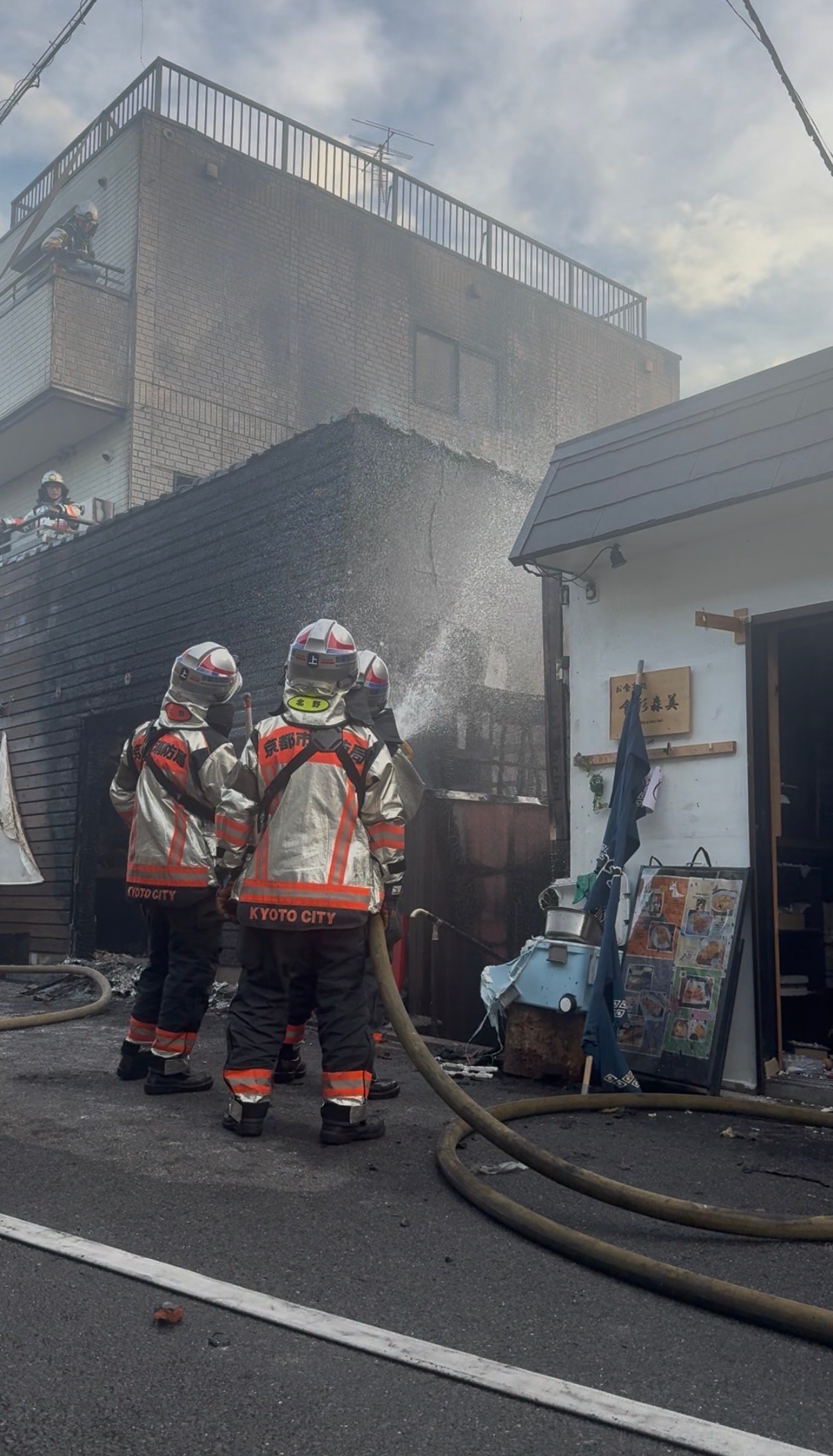 My restaurant was completely destroyed by the fire next door, and I really want to rebuild this cozy place