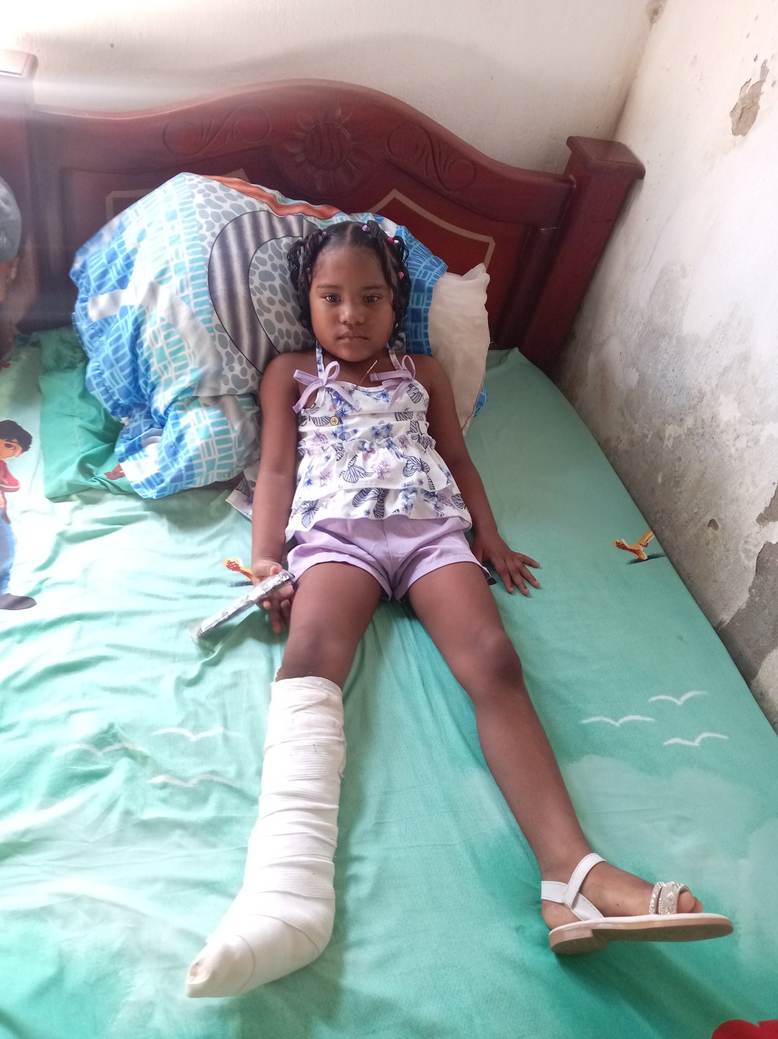 Ayuda médica para la recuperación de mi hijita