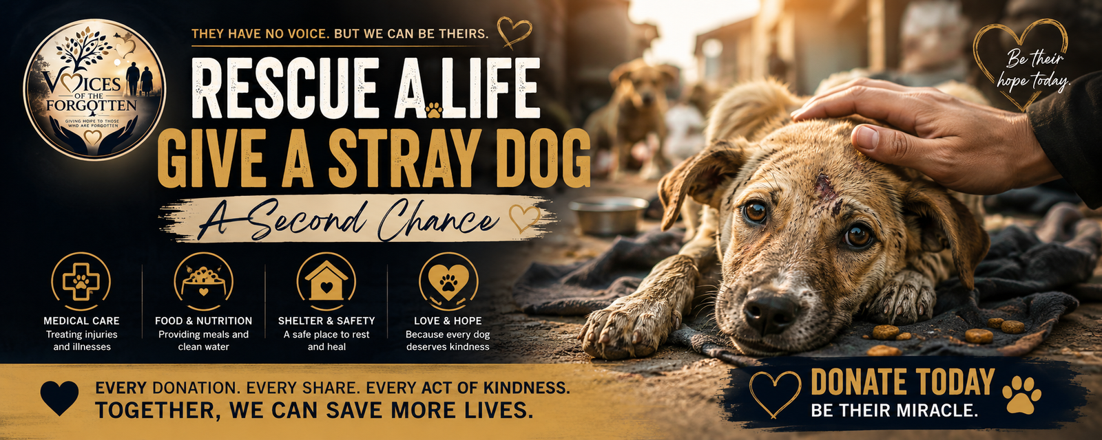 Rescue a Life: Give a Stray Dog a Second Chance