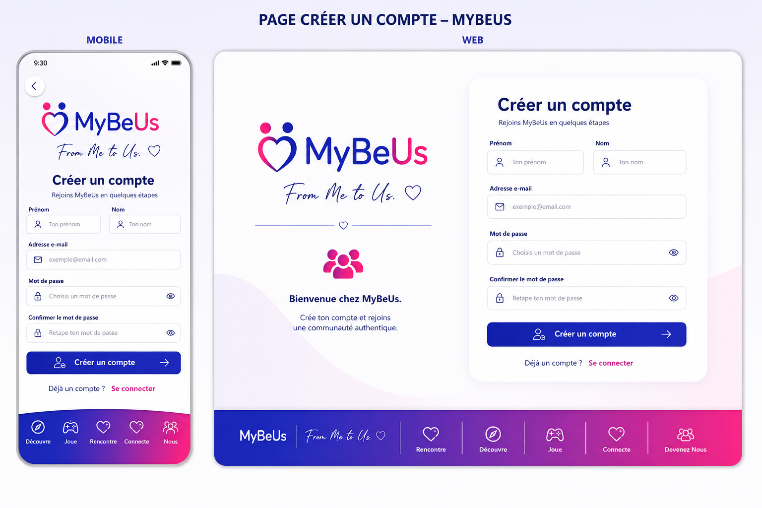 Help Us Launch MyBeUs — From Me to Us ❤️